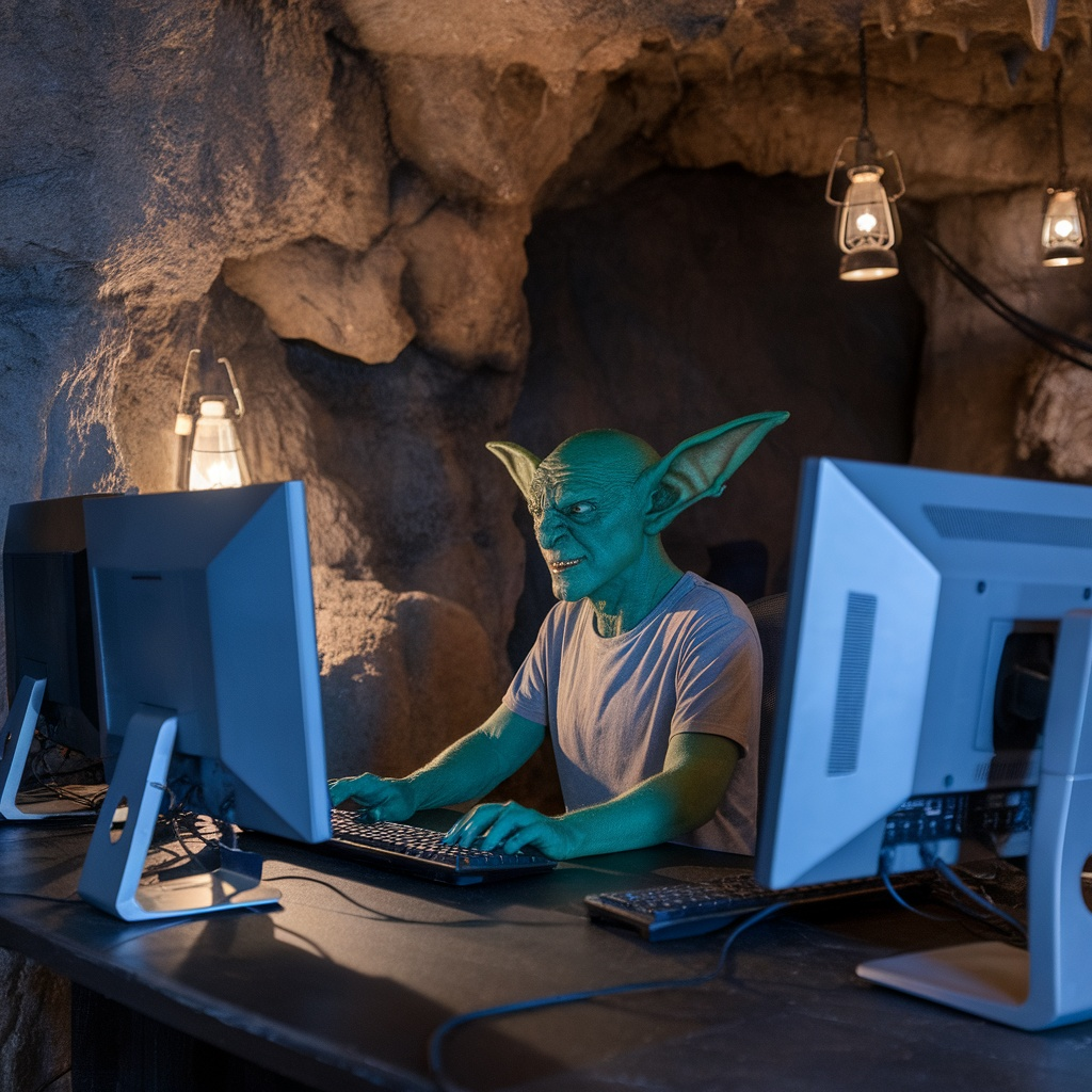 AI generated image in Content Goblin